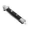 Switchblade Comb, Foldable Stainless Steel Hair Comb with Automatic Push