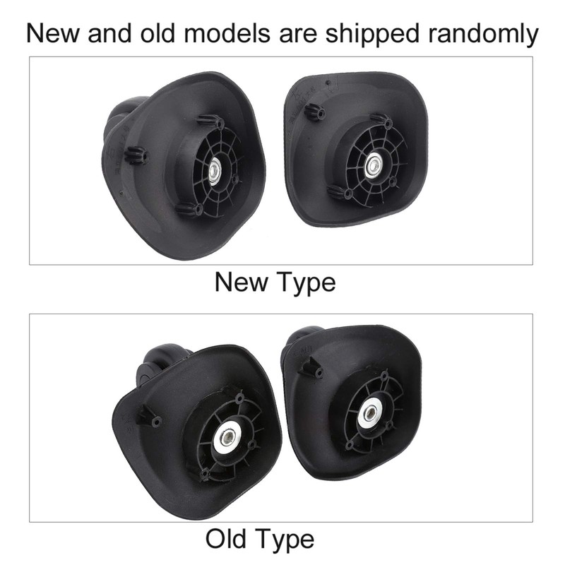 Gorgeri Set of 2 PVC Luggage Wheels Replacement Single Rolling