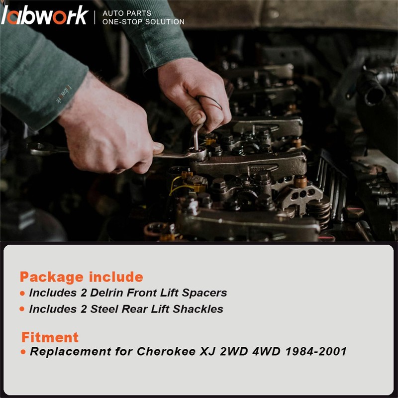 labwork 3" Front 2" Rear Full Leveling Lift Replacement for