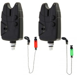 2 x bite alarms + 2 x hanging bite indicators