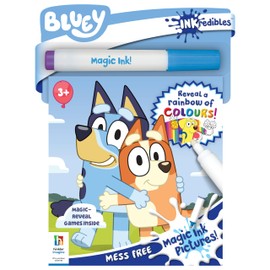 Inkredibles Bluey Magic Ink Pictures - 24 Pages of Colouring and Activity Fun with Mess-Free Magic Ink