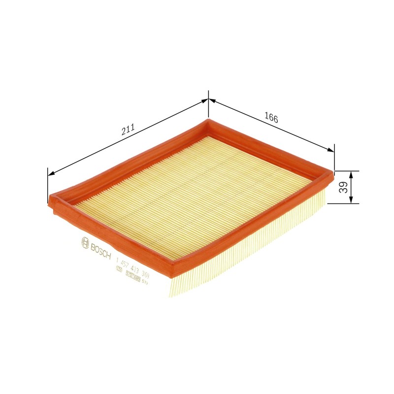 Bosch 1457433309 Air-Filter Insert