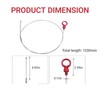 YYTQP Transmission Dipstick 917-327 Fit for Ram Chrysler, Level Tool
