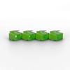 Lindy RJ45 Port Lock (Pack of 10) with Key, Green