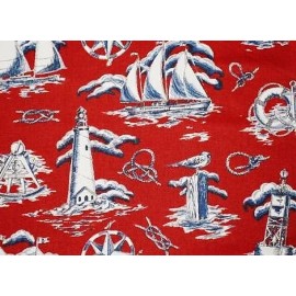 Town Toiles NAUTICAL Fabric-Lightho