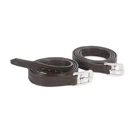 Shires Easy Care Non Stretch Stirrup Leathers Havana 36
