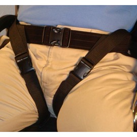MTS Medical Supply SafetySure Thigh Strap, Gait Belt with Leg Strap, Patient Transfer and Walking Gait Belt for Caregive