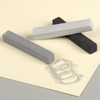 Quartet Alphacolor Soft Square Pastels, 7 Hi-Fi Gray Tones, 12