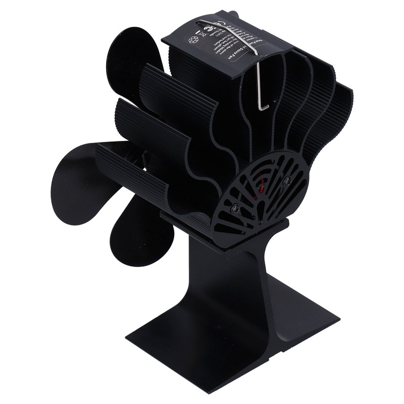 Stove Fan Single Head 5 Blade Wood Burning Fireplace Fan