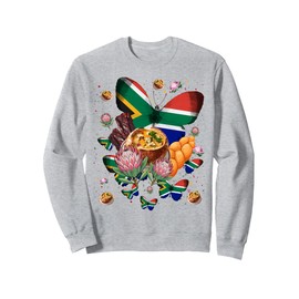 South Africa Flag Outfit Idea For Women South African Food Sweatshirt