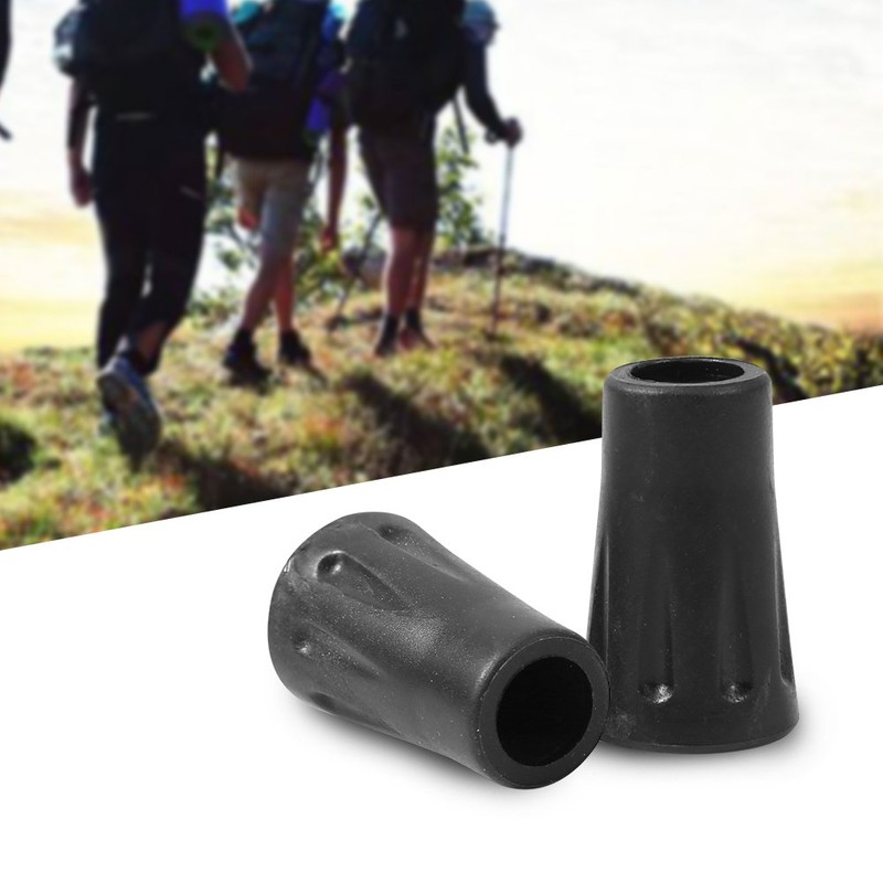 Trekking Pole Caps Set of 4 Replacement Rubber Caps Stock