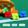 SOIMISS 6 Pcs Reaction Bounce Balls Set, Reflex Reaction Balls