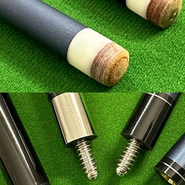 Carbon Fiber Pool Cue Stick 9.5mm Low Deflection Pool Stick Cue Stick Billiard Pool Cue Stick for Home Bars Pool Halls,Pink3