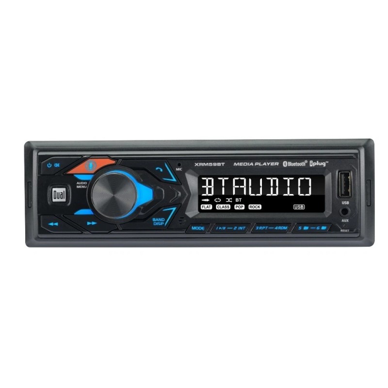 DUAL XRM59BT Bluetooth MP3/USB Car Stereo Radio kit for 1994-2000