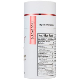 K-LAVA SALT—Korea's No.1 Bamboo Salt—Purple 9x, Crystal, 8.47 Ounce