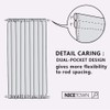 NICETOWN Narrow Blackout Door Curtain for Side Windows - Thermal