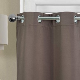 Dreamskull Short Panel Opaque Curtains with Eyelets, Blackout Curtains, Vintage Panel Curtains, Bistro Curtain, Modern, 90 cm High, Set of 2, Living Room