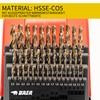 BaerCoil Twist Drill Bit Set 1-6 mm | 51-Piece HSS-Co