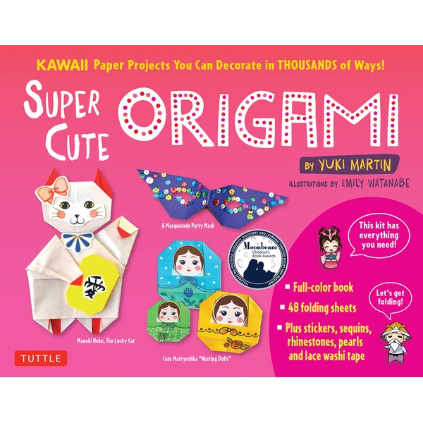 Super Cute Origami Kit: Kawaii Paper Projects You Can Decorate