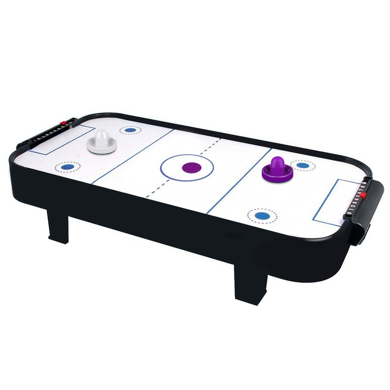 ONE250 Air Hockey Pushers and Purple Air Hockey Pucks, Goal