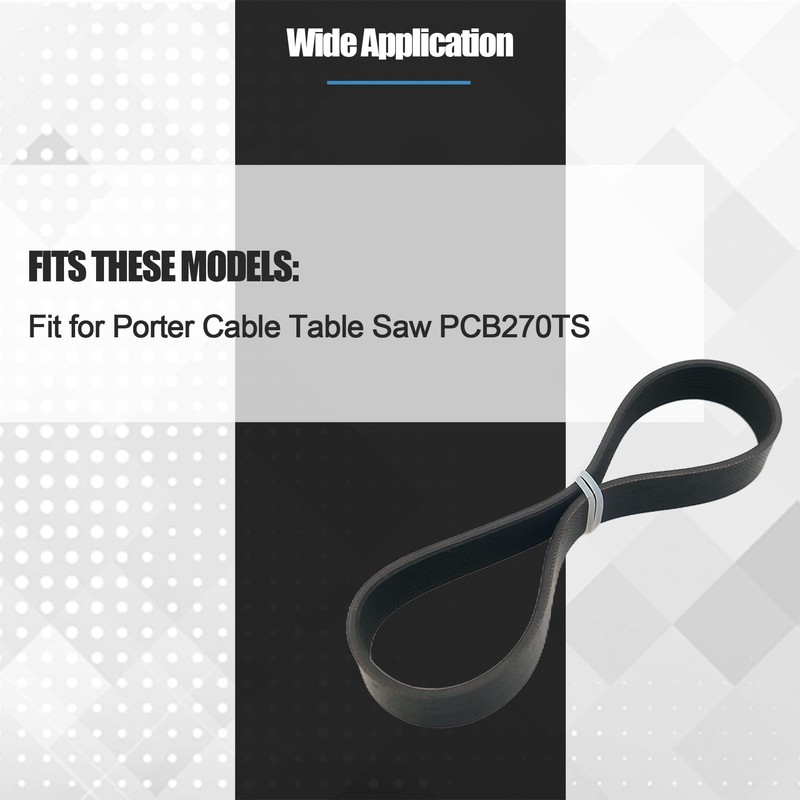 5140085-55 Drive Belt Replacement Fit for Porter Cable Table Saw