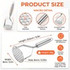 Starfa lab Potato Mashers Food Grade Stainless Steel,Dishwasher Safe