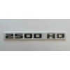 GM AUTO 2PC Gloss Black 2500 HD Emblem Nameplate 2019-2023