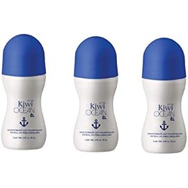 Kiwi Ocean Él Desodorante (3) de Larga Duración Mismo Aroma que el Perfume, No Mancha la Ropa, Frescura en tu Piel, Delicioso Aroma, Ayuda a controlar la Sudoración, Fórmula Suave y Humectante