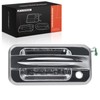 A-Premium Front Left Driver Side Exterior Door Handle with Keyhole