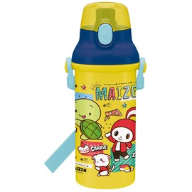 Skater PSB5SANAG-A Water Bottle, 16.2 fl oz (480 ml), Maizen Sisters, 23 Children, Antibacterial, Plastic, Made in Japan