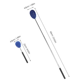 WOONEKY Extendable Stainless Steel Back Scratcher Tool for Self Massage Portable Telescoping Massager for Full Body Relief and Meridian Stimulation for Home