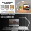 TROPICALTREE LED Desk Lamp, Swing Arm Desk Light with Clamp,