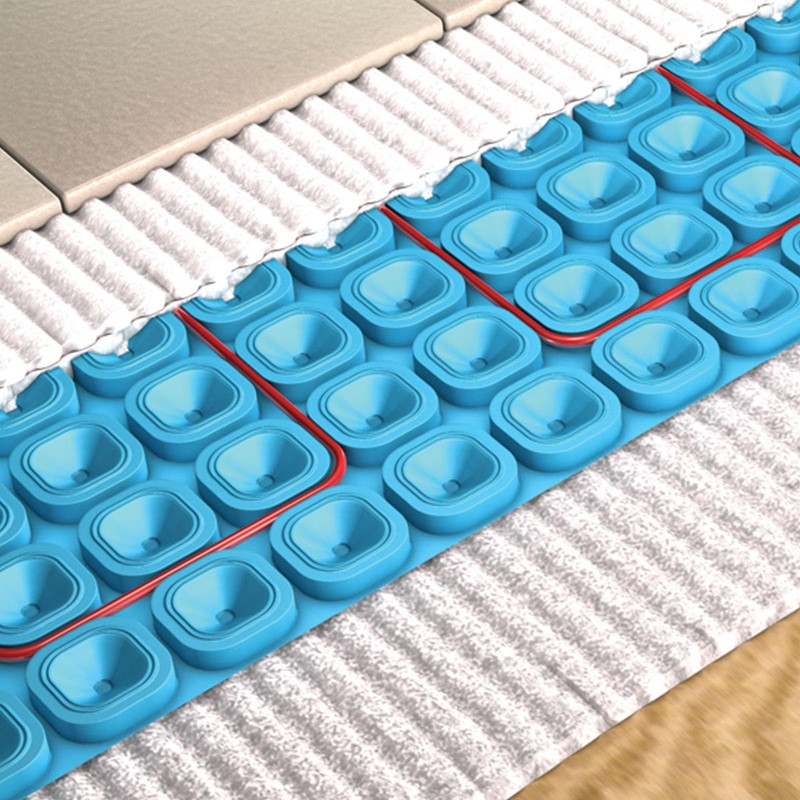 MAPEI Mapeheat Membrane Lightweight, Radiant Floor Heating, Uncoupling & Crack
