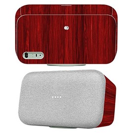 MightySkins Skin Compatible with Google Home Max - Cherry Grain | Protective, Durable, and Unique Vinyl Decal wrap Cover | Easy to Apply | Made in The USA