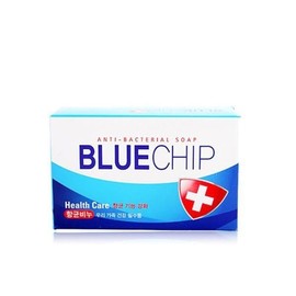 Blue Chip 100g 20 pieces Healthcare soap containing tea tree oil / 블루칩 100g 20개 티트리오일함유 헬스케어 비누