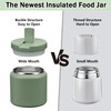 Reeple 26oz Kids Jar for Hot Food, Insulated Vacuum Food