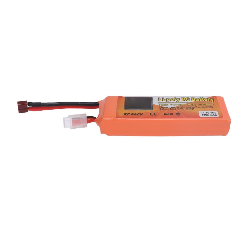 4200mAh Lithium Battery 11.1V 45C High Capacity Rechargeable Lipo Battery