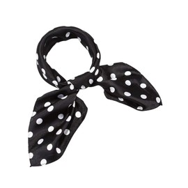 SATINIOR 1950s Chiffon Scarf Chiffon Scarf Square Handkerchief Neck Scarf Satin Ribbon Scarf Hair Tie for Women