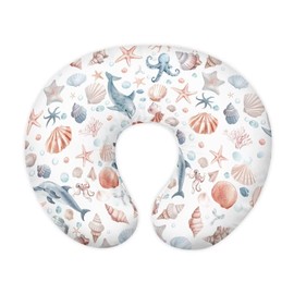 Zanxiantu Dolphin Shell Starfish2 Boys Nursing Pillow Covers Skin Friendly Nursing Pillow Slipcover Girls Pillow Cover Breastfeeding Pillow Slipcover