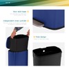 FDW | 13 Gallon Trash Can with Lid | Deep