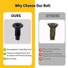 Door Hinge Bolt Screw Compatible with Jeep Wrangler JK JKU