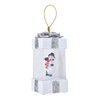 4.7inch Christmas Snowman Scene Hanging Lanterns Battery Operated Lighted Lamp