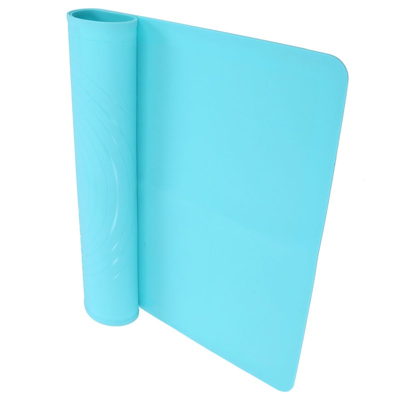 Silicone Baking Mat Dough Rolling Kneading Pastry Pad with Scale