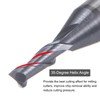 sourcing map 4pcs 2mm Dia 4mm Shank Square Nose End