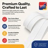 White 5m Bias Binding Tape 25mm 1 Inch Pre-Folded Single-Fold