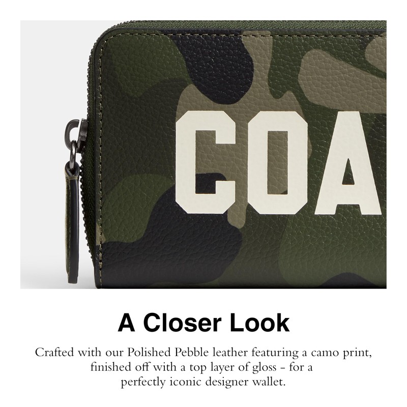 Coach Men's Accordion Wallet, One Size