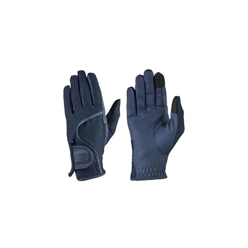 Dublin Airflow Honeycomb Gloves, Navy, Large/8