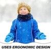 SUPVOX Elastic Mitten Clips - Glove Clips for Kids,Adjustable Mitten