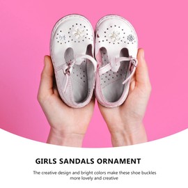 SHERCHPRY Shoe Charm Decorations Set 44pcs Shoe Charms Buckle Accessories Unique Style