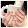 Domiya Nail Tips, 30 Pieces, Ballet, Popular, Nail Stickers, Cute